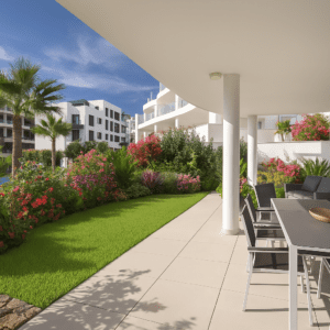 Higuerón West - Luminoso Bajo con Amplia Terraza Privada